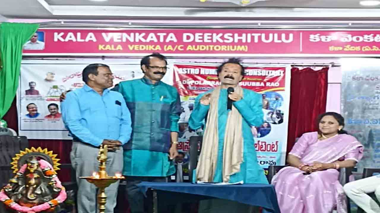 ﻿సత్కారం అనేది అదనపు ఆక్సిజన్ లాంటిది: దైవజ్ఞ శర్మ